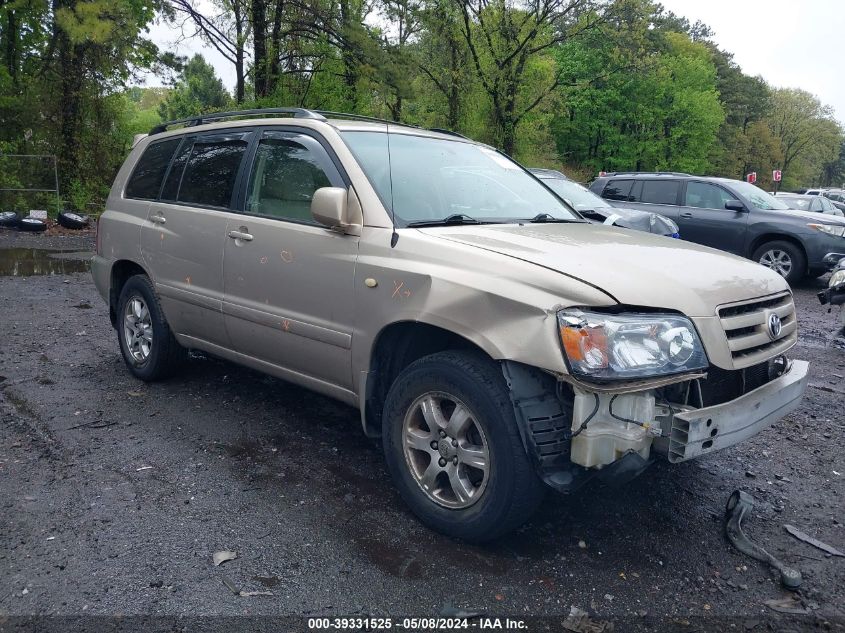 JTEEP21A240002175 2004 Toyota Highlander V6