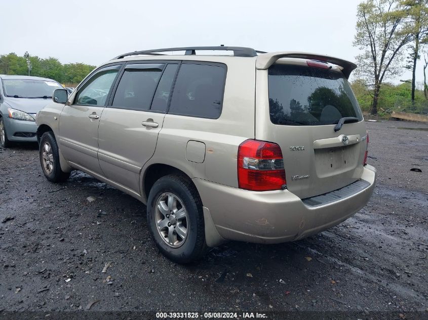 JTEEP21A240002175 2004 Toyota Highlander V6