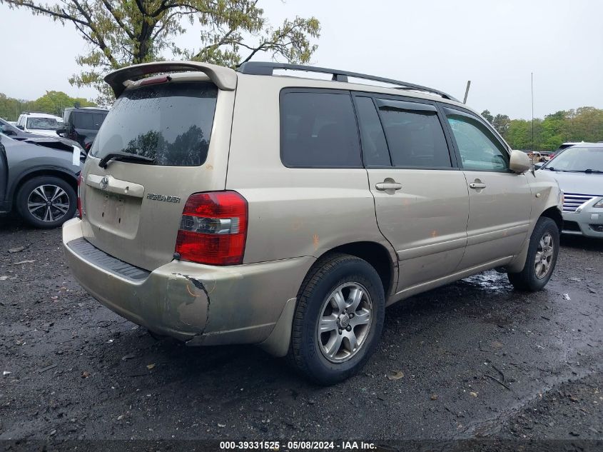 JTEEP21A240002175 2004 Toyota Highlander V6