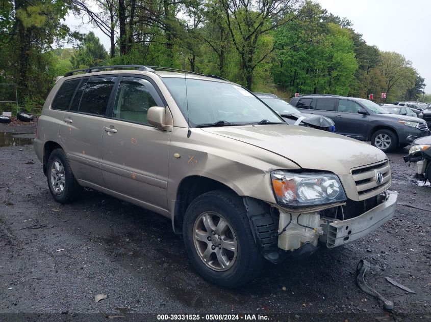 JTEEP21A240002175 2004 Toyota Highlander V6