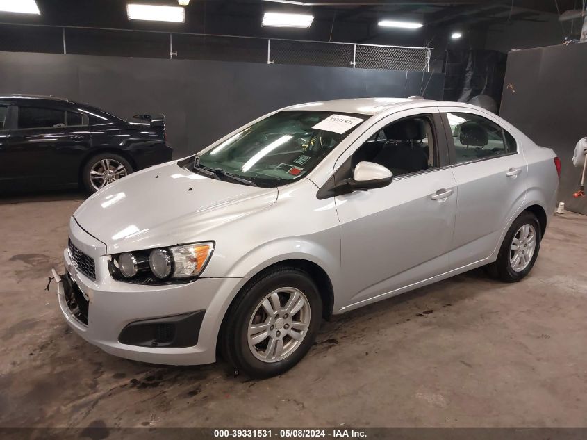 2016 Chevrolet Sonic Lt Auto VIN: 1G1JC5SB8G4166804 Lot: 39331531