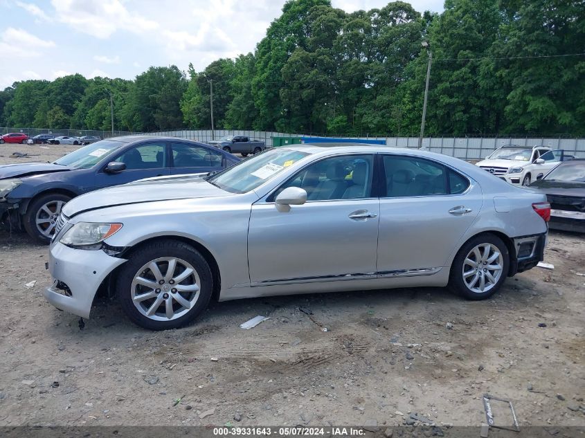 2009 Lexus Ls 460 VIN: JTHBL46F895090449 Lot: 39331643