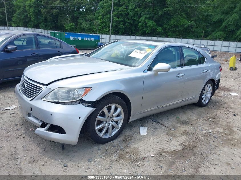 2009 Lexus Ls 460 VIN: JTHBL46F895090449 Lot: 39331643