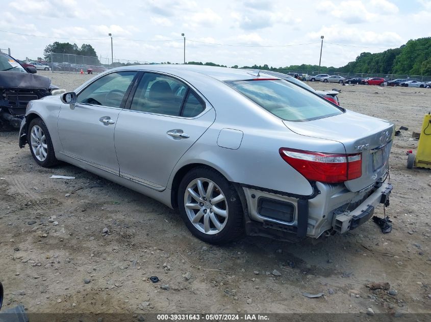 2009 Lexus Ls 460 VIN: JTHBL46F895090449 Lot: 39331643