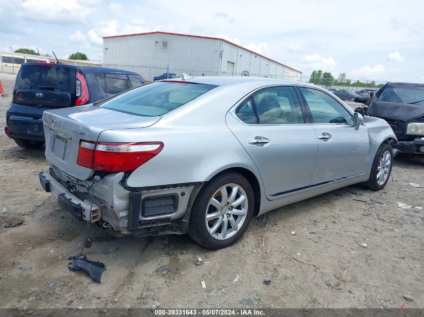 2009 Lexus Ls 460 VIN: JTHBL46F895090449 Lot: 39331643