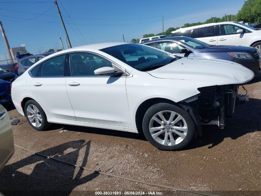 2016 Chrysler 200 Limited Platinum VIN: 1C3CCCAB0GN195377 Lot: 39331693