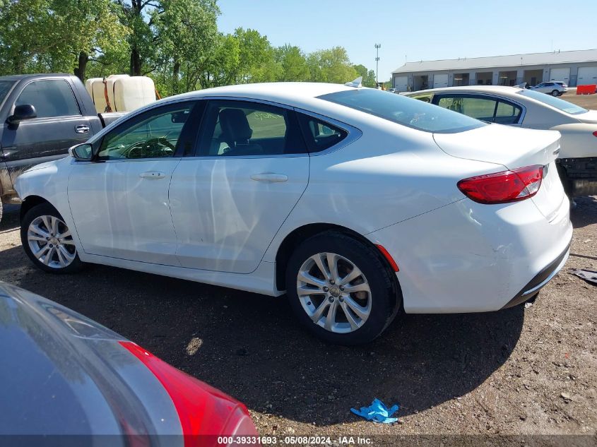 2016 Chrysler 200 Limited Platinum VIN: 1C3CCCAB0GN195377 Lot: 39331693