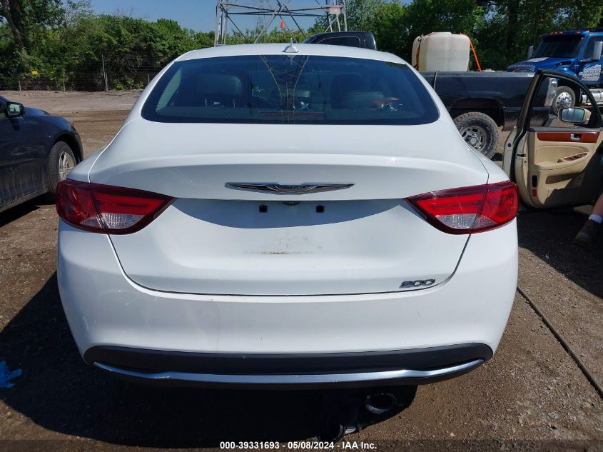 2016 Chrysler 200 Limited Platinum VIN: 1C3CCCAB0GN195377 Lot: 39331693