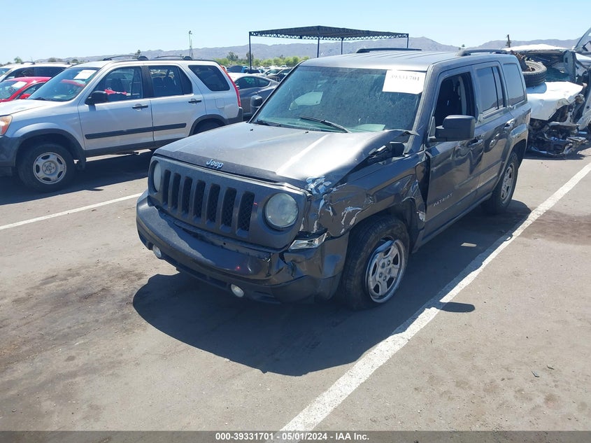 2014 JEEP PATRIOT SPORT - 1C4NJRBB1ED884004