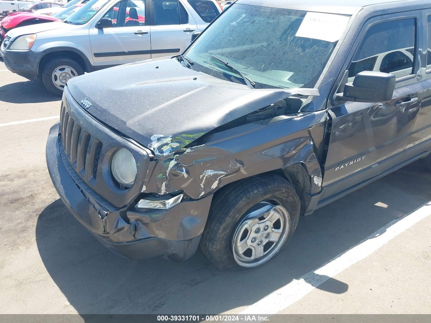 2014 JEEP PATRIOT SPORT - 1C4NJRBB1ED884004