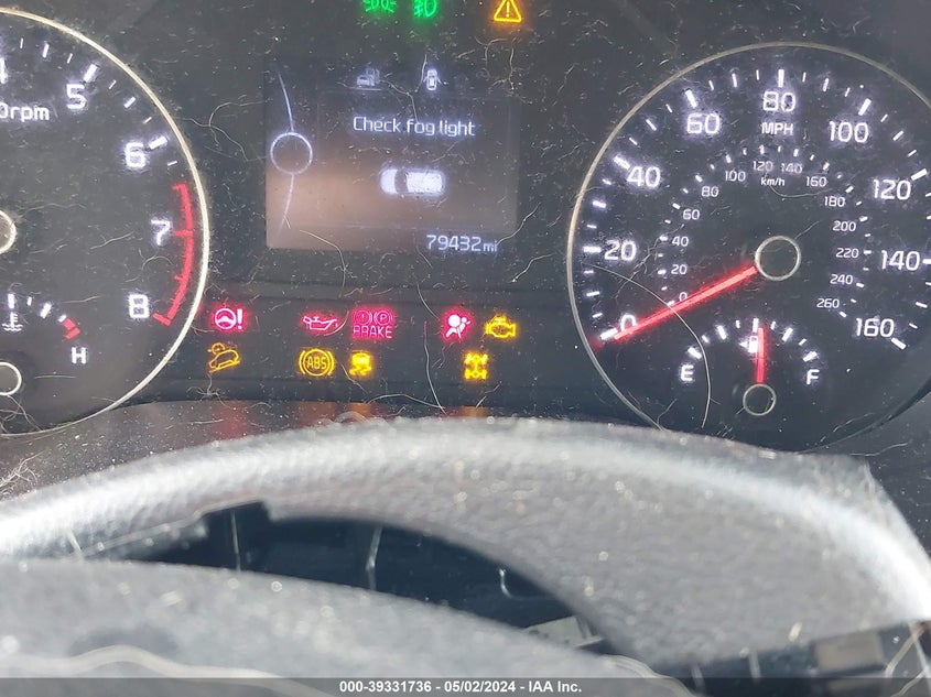 VIN KNDPMCAC1J7391701 2018 KIA SPORTAGE LX