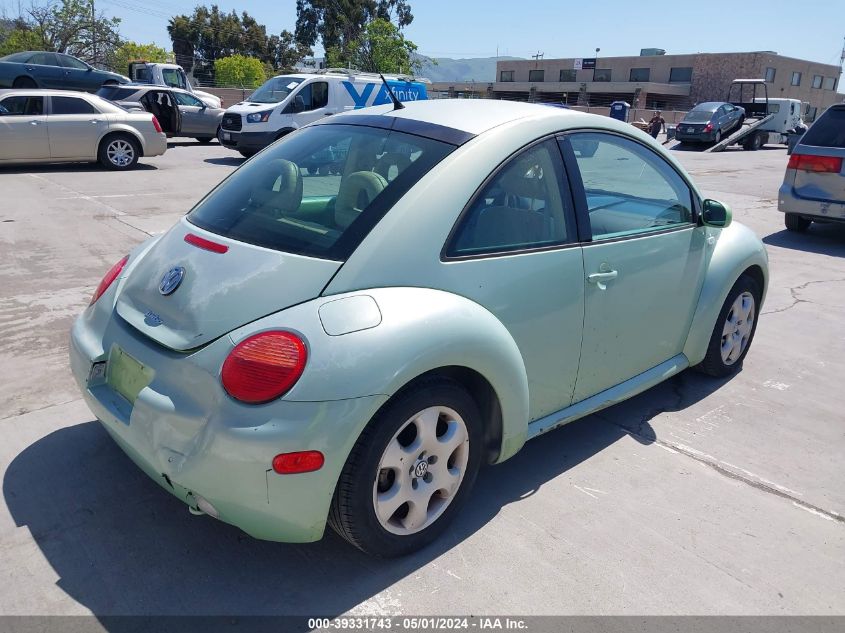 2002 Volkswagen New Beetle Glx VIN: 3VWDD21C72M402590 Lot: 39331743