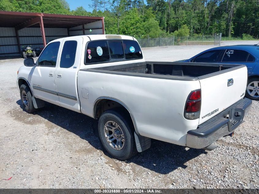 2004 Toyota Tundra Sr5 V8 VIN: 5TBRT34124S449176 Lot: 39331850