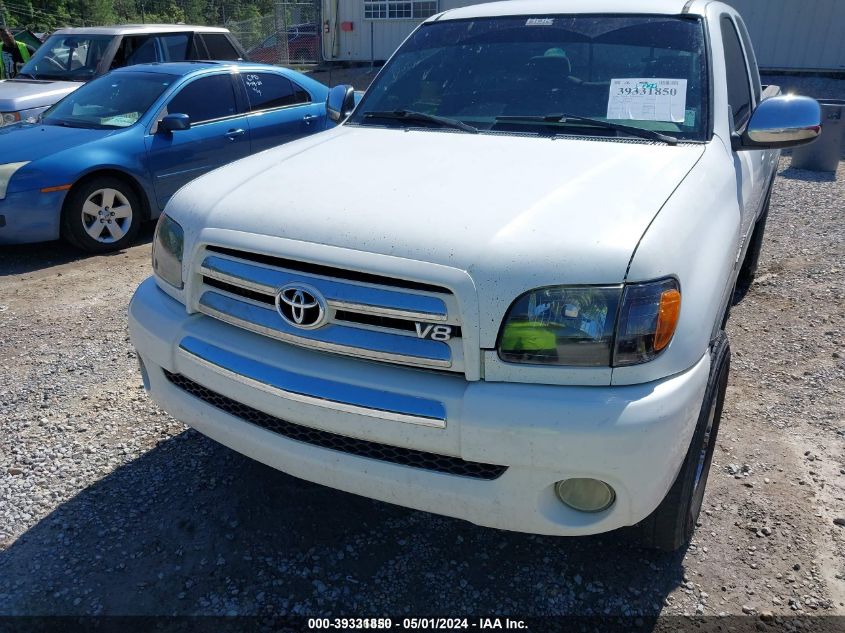 2004 Toyota Tundra Sr5 V8 VIN: 5TBRT34124S449176 Lot: 39331850