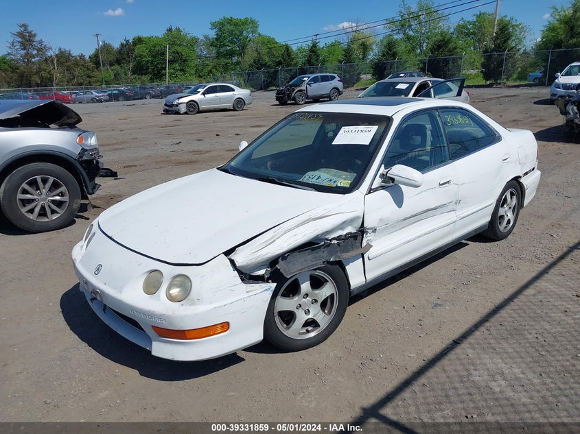 1998 Acura Integra Ls VIN: JH4DB7555WS005862 Lot: 39331859