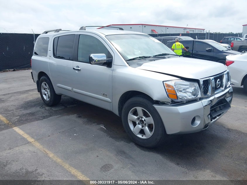 2006 Nissan Armada Se VIN: 5N1AA08A86N702881 Lot: 39331917