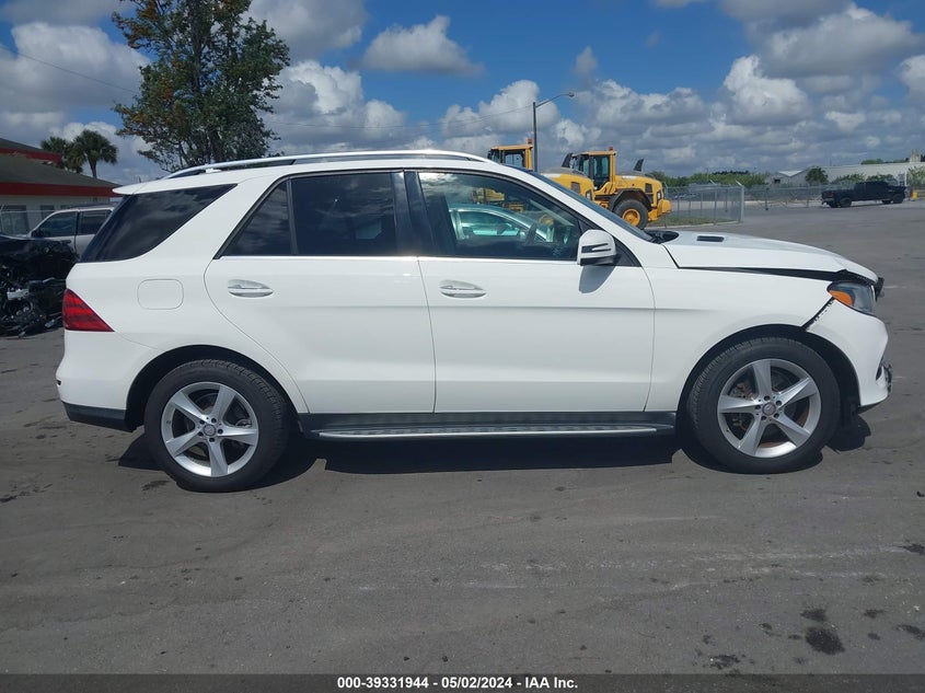 2016 MERCEDES-BENZ GLE 350 - 4JGDA5JB7GA770269