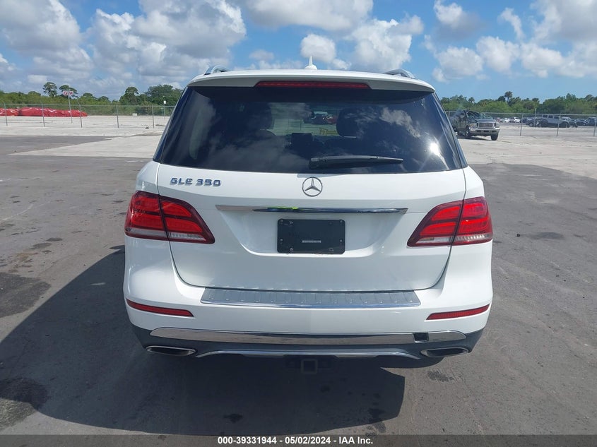 2016 MERCEDES-BENZ GLE 350 - 4JGDA5JB7GA770269