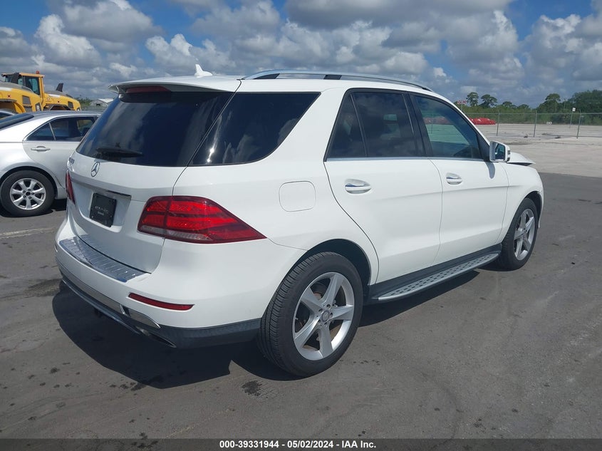 2016 MERCEDES-BENZ GLE 350 - 4JGDA5JB7GA770269