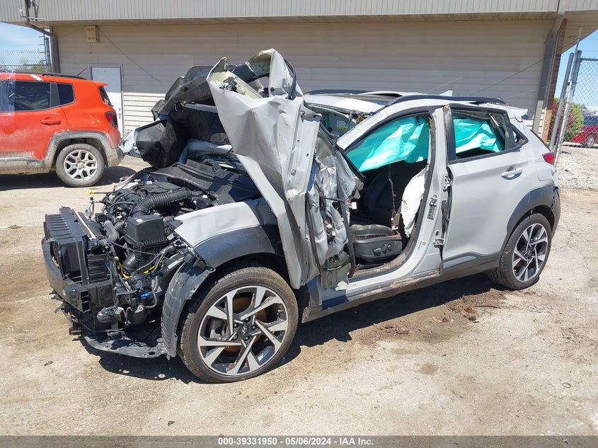 2022 HYUNDAI KONA LIMITED - KM8K5CA35NU879687