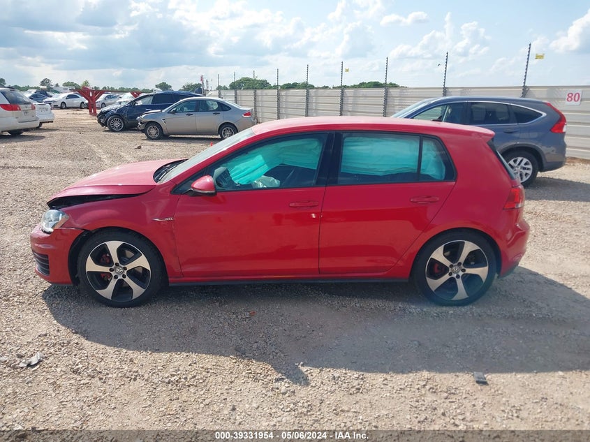 2016 VOLKSWAGEN GOLF GTI S 4-DOOR - 3VW5T7AU7GM015543