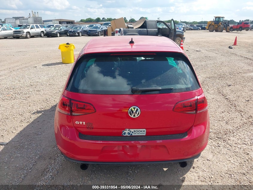 2016 VOLKSWAGEN GOLF GTI S 4-DOOR - 3VW5T7AU7GM015543
