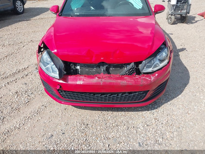 2016 VOLKSWAGEN GOLF GTI S 4-DOOR - 3VW5T7AU7GM015543