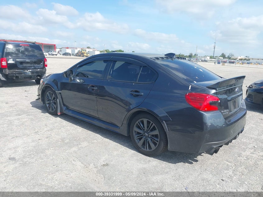 2018 Subaru Wrx VIN: JF1VA1A62J9819719 Lot: 39331999
