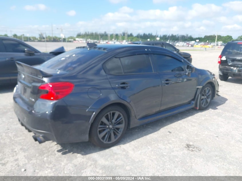 2018 Subaru Wrx VIN: JF1VA1A62J9819719 Lot: 39331999