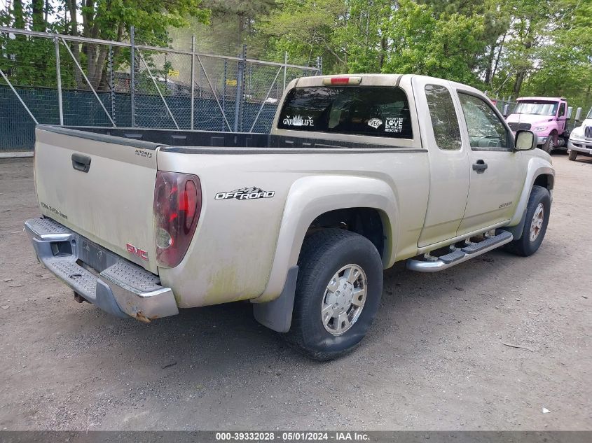 1GTDS196548186344 | 2004 GMC CANYON