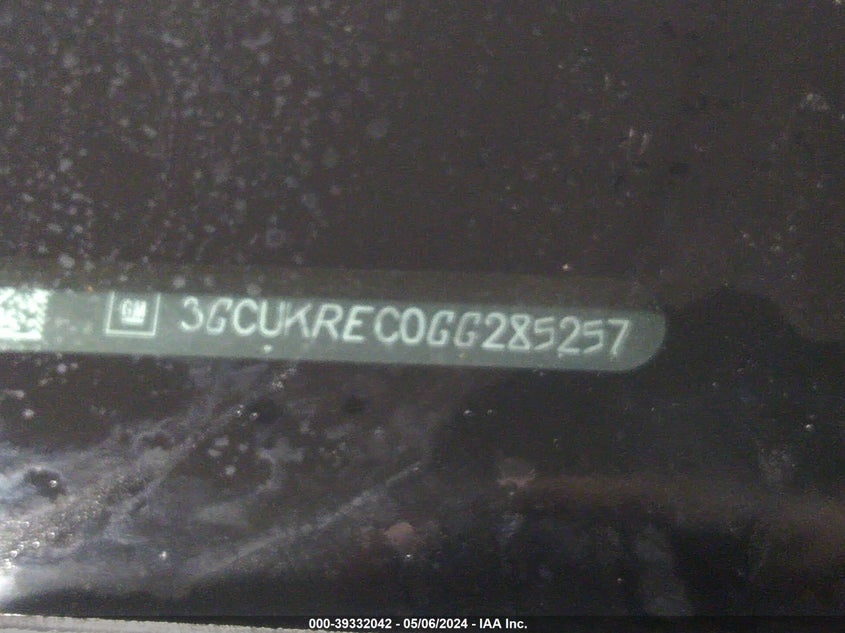 2016 CHEVROLET SILVERADO 1500 2LT - 3GCUKREC0GG285257