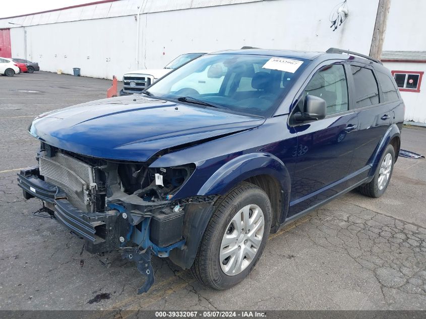 2018 Dodge Journey Se VIN: 3C4PDCAB6JT384858 Lot: 39332067