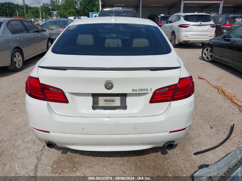 2011 BMW 535I VIN: WBAFR7C50BC608485 Lot: 39332074