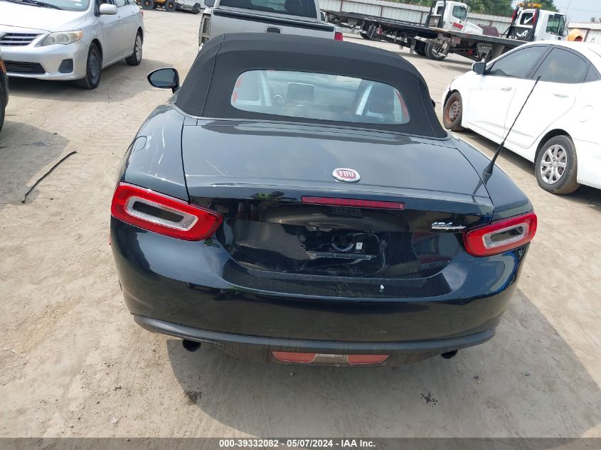 2017 Fiat 124 Spider Lusso VIN: JC1NFAEK9H0101440 Lot: 39332082