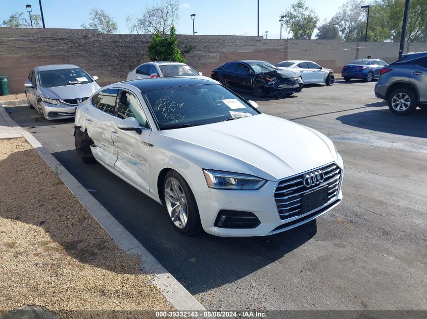 VIN WAUBNCF55KA022794 2019 AUDI A5 no.1