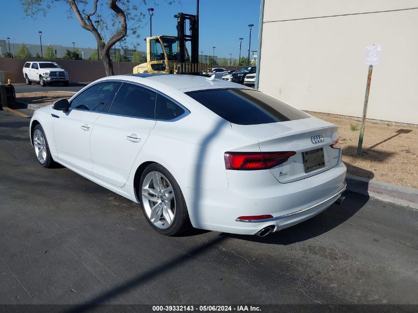 VIN WAUBNCF55KA022794 2019 AUDI A5 no.3