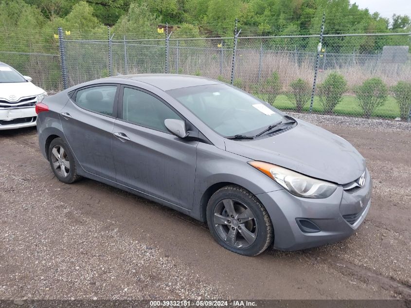 2011 Hyundai Elantra Gls VIN: 5NPDH4AE5BH061331 Lot: 39332151