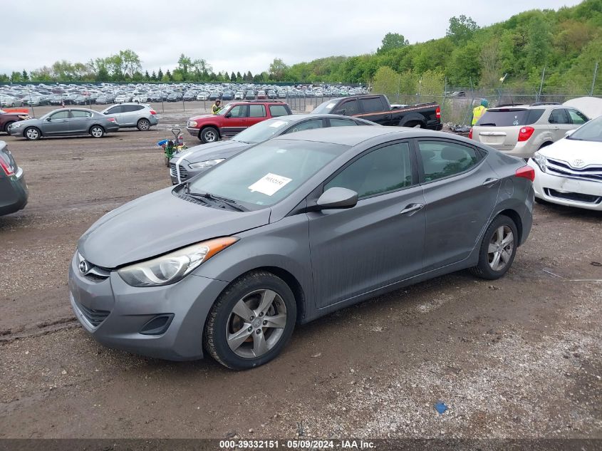 2011 Hyundai Elantra Gls VIN: 5NPDH4AE5BH061331 Lot: 39332151