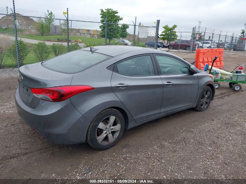 2011 Hyundai Elantra Gls VIN: 5NPDH4AE5BH061331 Lot: 39332151