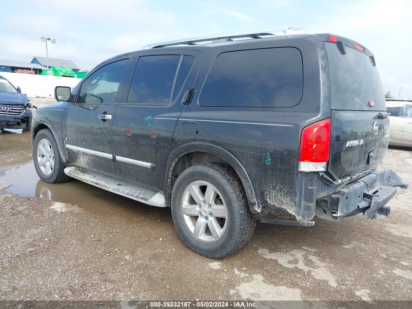 2011 Nissan Armada Platinum VIN: 5N1BA0ND7BN617320 Lot: 39332167