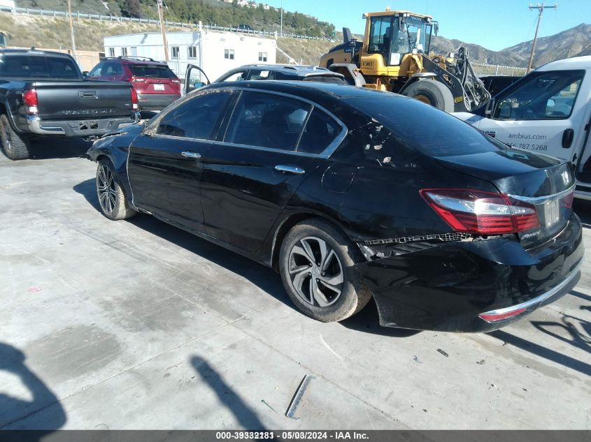 2016 Honda Accord Lx VIN: 1HGCR2F30GA080471 Lot: 39332181