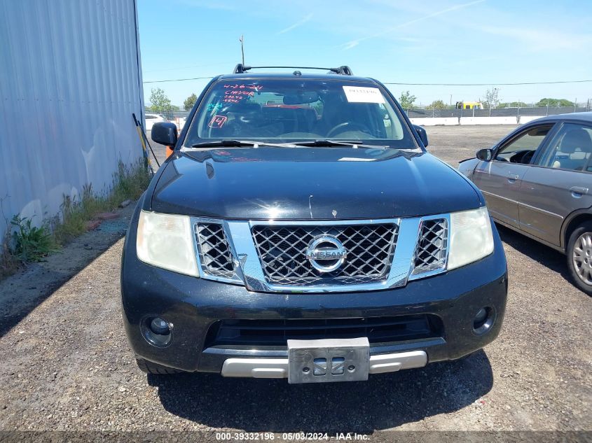 5N1BR18A88C601504 2008 Nissan Pathfinder Le V8