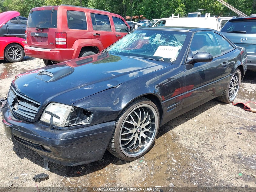 2000 Mercedes-Benz Sl 500 VIN: WDBFA68F9YF187930 Lot: 39332222