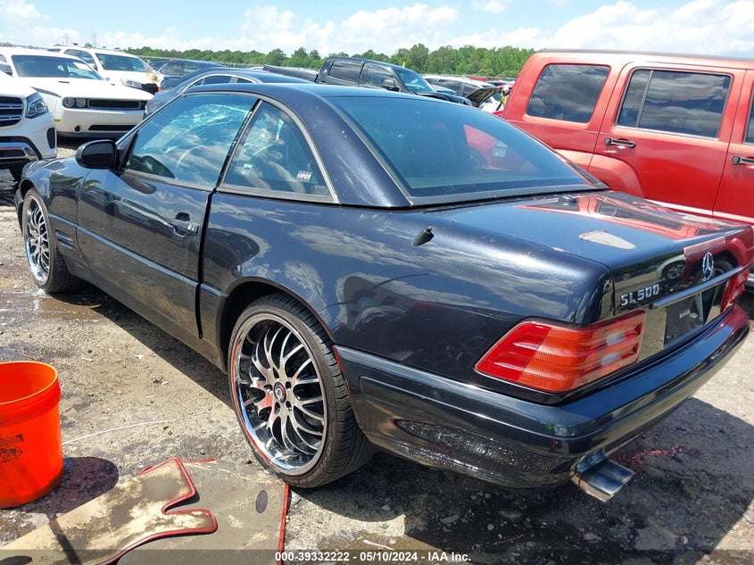 2000 Mercedes-Benz Sl 500 VIN: WDBFA68F9YF187930 Lot: 39332222