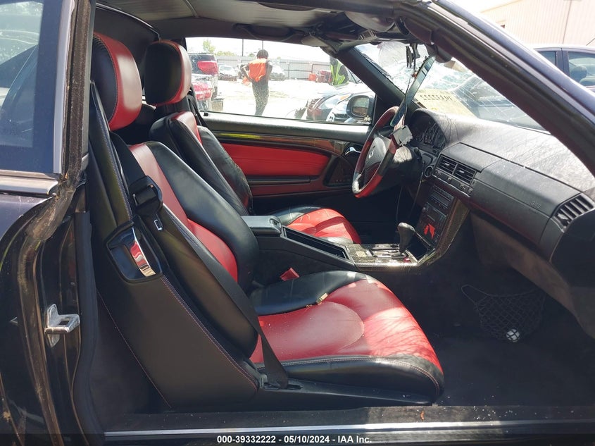 2000 Mercedes-Benz Sl 500 VIN: WDBFA68F9YF187930 Lot: 39332222