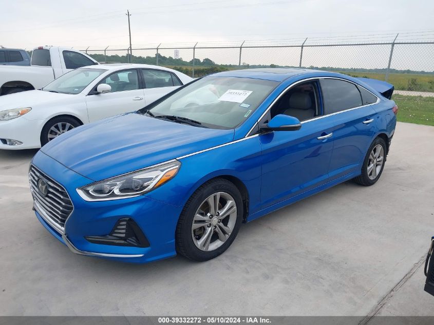 5NPE34AF4JH623469 2018 HYUNDAI SONATA - Image 2