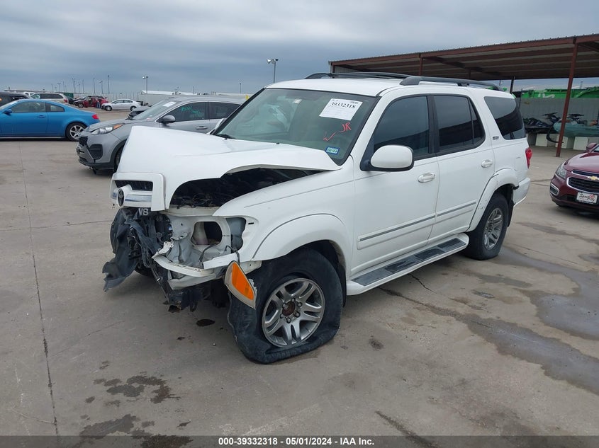 2006 Toyota Sequoia Sr5 V8 VIN: 5TDZT34A66S272786 Lot: 39332318
