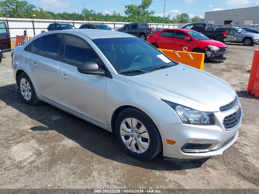 2015 Chevrolet Cruze Ls Auto VIN: 1G1PA5SH1F7108020 Lot: 39332329