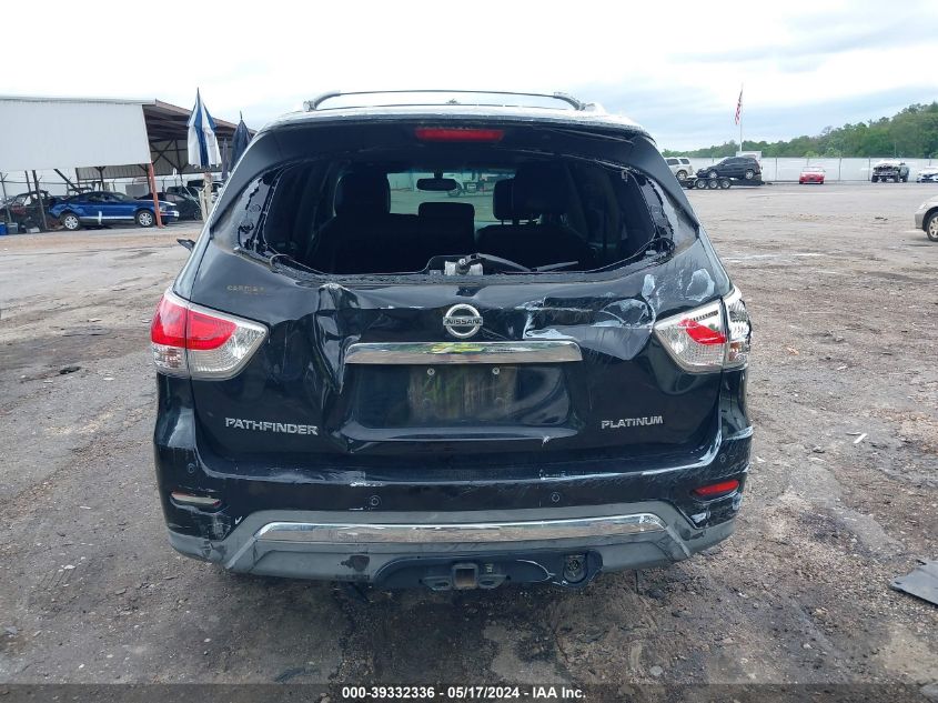 2013 Nissan Pathfinder Platinum VIN: 5N1AR2MN4DC668525 Lot: 39332336