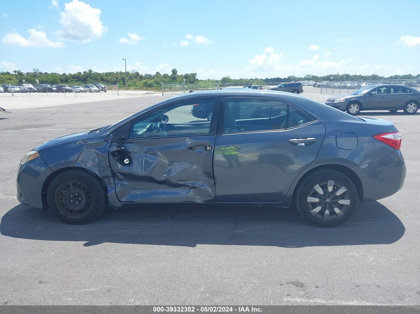 2014 TOYOTA COROLLA L/LE/LE PLS/PRM/S/S PLS - 2T1BURHE4EC036286